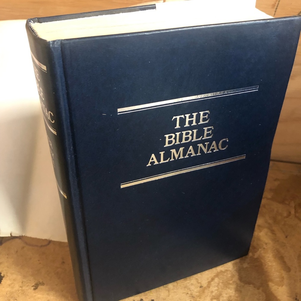 The Bible Almanac by J. I. Packer. 1980 HardcoverVolumn I by Josha to Esther